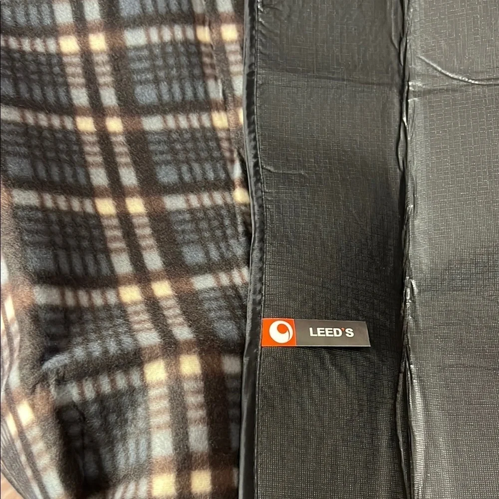 FIELD & CO Farm Credit West Soft Fleece Winter Plaid Roll Up Picnic Blanket